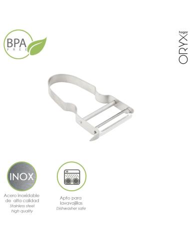 Pelapatatas Acero Inox 5 x 10,6 (Alt.) cm. - Imagen 1