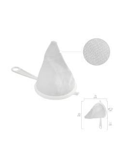 Colador Tela Franela Armazón de Plastico Ø 12 cm. - Imagen 1