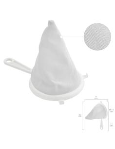 Colador Tela Franela Armazón de Plastico Ø 16 cm. Con 2 Ganchos - Imagen 1