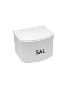 Salero Plastico Con Tapa Blanco - Imagen 1