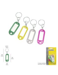 Llavero Portaetiquetas (Blister 4 piezas) - Imagen 1