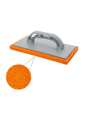 Talocha Espuma Naranja Mango De Fibra 14x28 cm. Acabado Grueso - Imagen 1