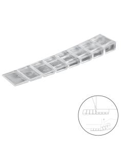 Cuñas Calza Muebles Ajustable / Recortable Transparente (Blister 9 Piezas) - Imagen 1