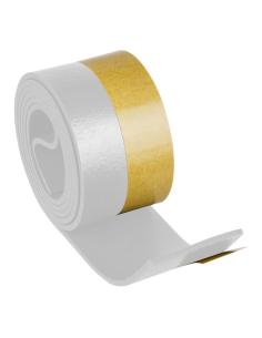 Burlete Umbral Autoadhesivo PVC Flexible Blanco - Imagen 1