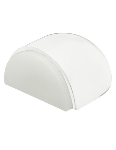 Tope Puerta Adhesivo Transparente Media Luna - Imagen 1