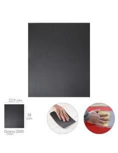 Lija Agua Grano 2000 1 Pliego 28x22,9 cm. - Imagen 1