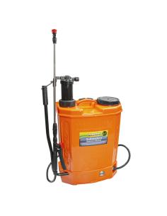 Sulfatadora Electrica A Bateria Doble Uso Bateria o Manual, Con Bateria Recargable 12 V / 8 Amperios - Imagen 1