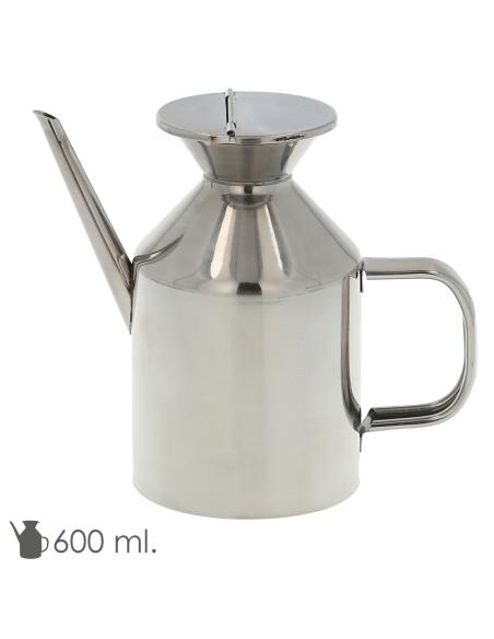 Aceitera  Acero Inoxidable Modelo "Classic" 625ml. - Imagen 1