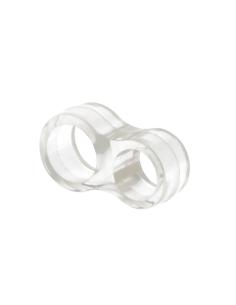 Tope Puerta Para Manivela Transparente (Blister 4 Unidades) - Imagen 1