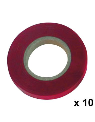 Cinta Para Atadora 11 x 0,15 mm. x 26 metros Rojo (Pack 10 Rollos) - Imagen 1