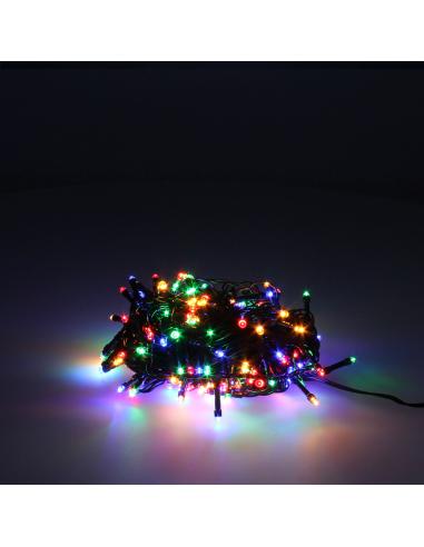 Guinalda Luces Navidad 500 Leds Multicolor. Luz navidad interiores y exteriores IP44 - Imagen 1
