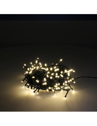 Guinalda Luces Navidad 500 Leds Color Blanco Calido. Luz Navidad Interiores y Exteriores Ip44 - Imagen 1