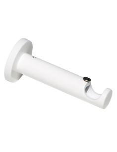 Soporte Zirconio Central Para Barras Ø 20 mm. Acabado Blanco - Imagen 1