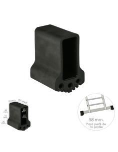 Contera Larguero Escalera 2 y 3 tramos /  Escalera Multiposicional con Perfil 58 mm. Versión 2019 - Imagen 1