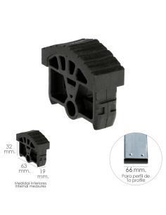 Contera Para Escalera Pronor 2 Tramos Con 10+10 Peldaños ( Perfil 66 mm.) - Imagen 1