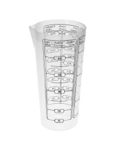 Vaso Medidor Plastico Oryx 500 ml. 8,5x6x16 cm. - Imagen 1