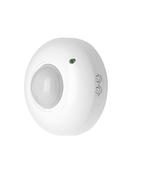 Detector De Movimiento Por Infrarrojos Con Sensor Crepuscular 360°. Ajustable - Imagen 1