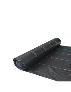 Malla Antihierbas (Rollo 1,05x10 Metros) Gramaje 110 Gr/m2. Malla Anti Maleza, Malla Geotextil Jardin, Tela Anti Hierbas Jardin,