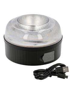 Luz Led Emergencia Coche V16 Baliza Luminosa Hologada Recargable USB - Imagen 1