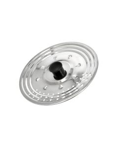 Tapadera Multiusos Acero Inoxidable Ø 21 cm. Uso Tapa Anti Salpicaduras y Escurridor. Tapadera Adpatable Diferentes Medidas - Im
