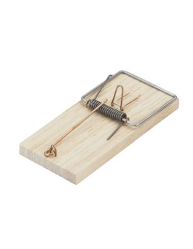 Ratoeira de madeira "mesa" tamanho n°1 (blisters 2 unidades) 4,8x11x1,2cm