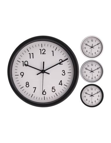 Reloj de pared redondo fondo blanco ø20cm x4cm