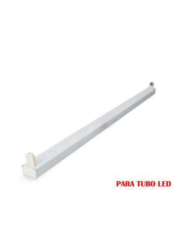 Armadura fluorescente para tubo led 1x18w (eq. 36w) 220v 123cm edm