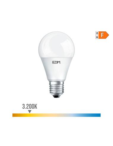 Lâmpada de led standard e27 7w 580lm 3200k luz quente ø5,9x11cm edm