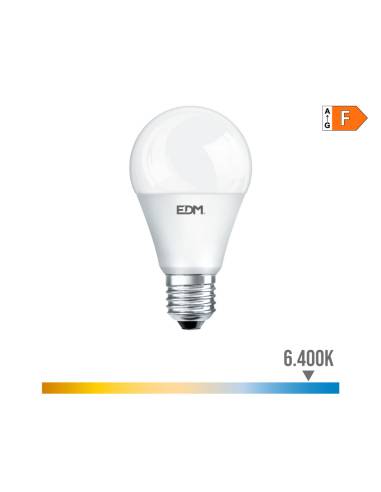Lâmpada de led standard e27 7w 580lm 6400k luz fria ø5,9x11cm edm