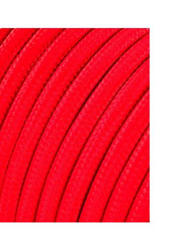 Cable cordon tubulaire 2x0,75mm c62 rojo 25m