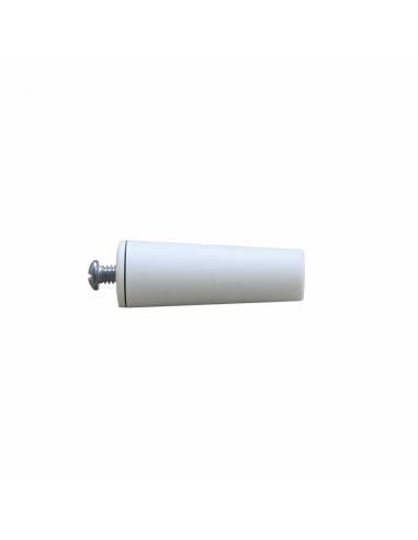 Batente conico para persiana branco 60mm