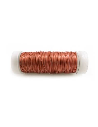Arame cobre bobina 0,40mm - 50gr