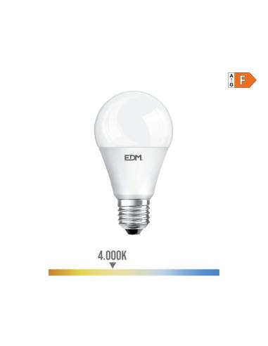 Lâmpada de led standard e27 10w 810lm 4000k luz do dia ø5,9x11cm edm