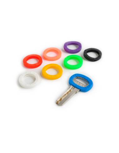 Pack 20 anilhas plastico marcador de chaves (cores sortidas)