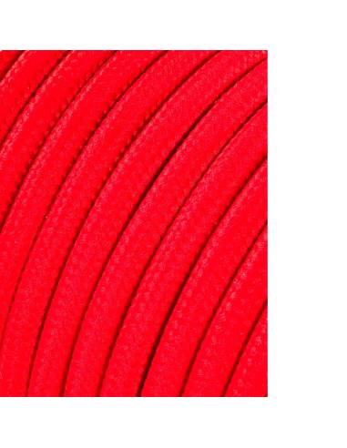 Cabo cordão tubular 2x0,75mm c62 vermelho 5m