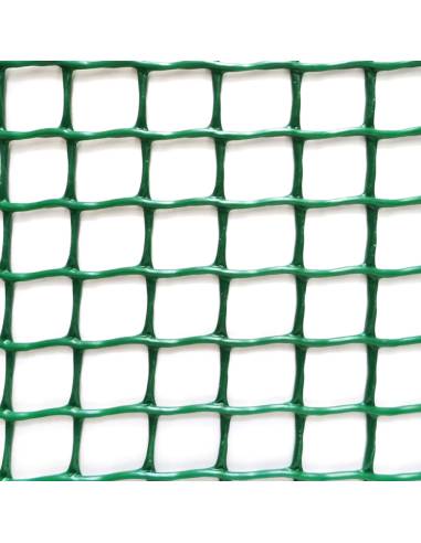 Rolo de malha leve cadrinet cor verde 1x25m quadro: 10x10mm nortene