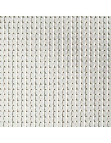 Rolo de malha leve cadrinet cor branco 1x25m quadro: 10x10mm nortene