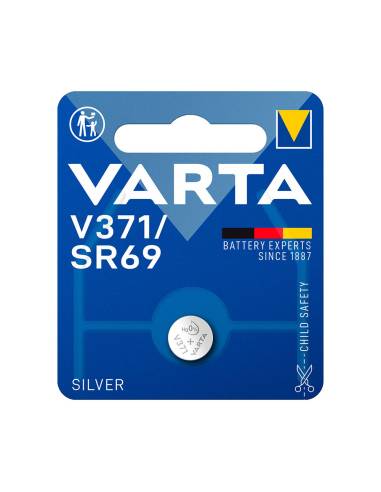 Pila varta sr69 - v371 silver 1,55v (blister 1 unid) ø9,5x2,05mm