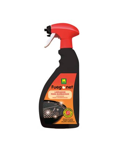 Spray limpiador de barbacoas 750ml fuegonet 231097 massó