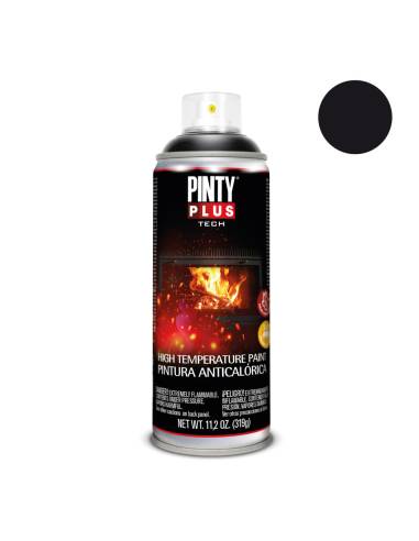 Pintura en spray pintyplus tech 520cc anticalórica negro a104