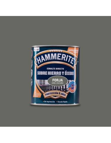 Hammerite esmalte metalico forja gris oscuro 0.750l 5093211