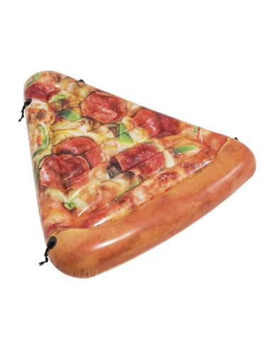 Colchoneta hinchable 175x145cm modelo porcion pizza. intex