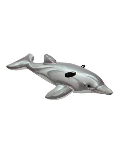 Colchoneta hinchable 175cm modelo delfin. intex