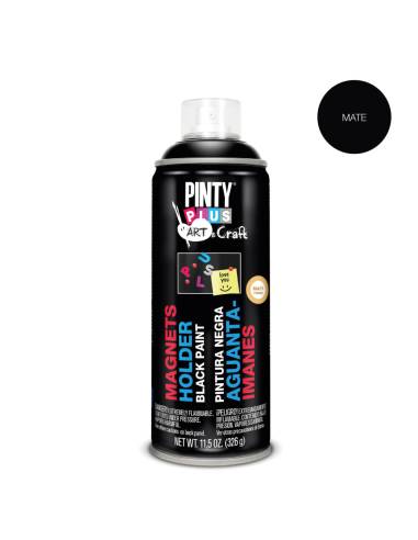 Pintura em spray pintyplus art & craft 520 cc pintura magnetica preta pi104