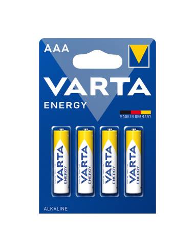 S.of. pila varta aaa - lr03 "energy value pack" (blister 4 unid) ø10,5x44,5mm
