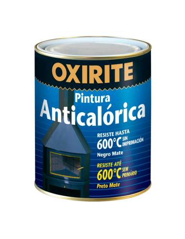 Oxirite pintura resistente ao calor preto mate0. 750l 5398041