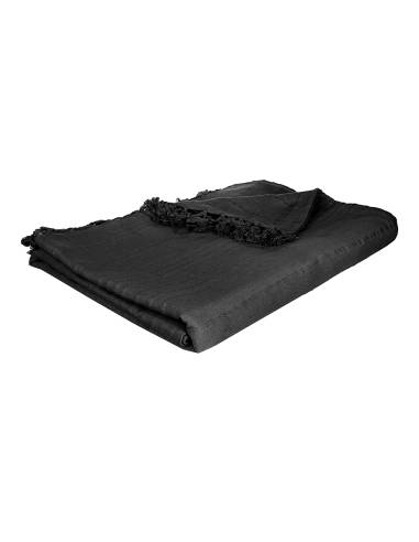 *ult.unidades* *s.of*manta para cama color negro 230x250cm