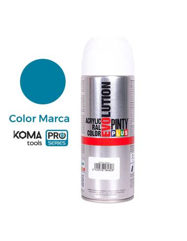 Spray ral 230 50 40 azul color corporativo koma tools pinty plus