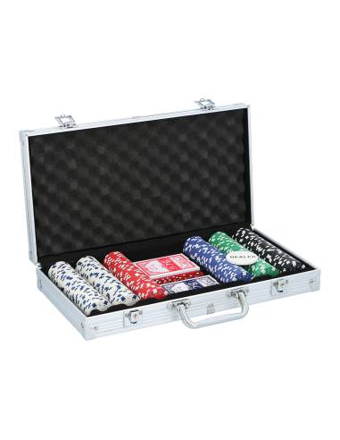 Set de poker con maletin de aluminio