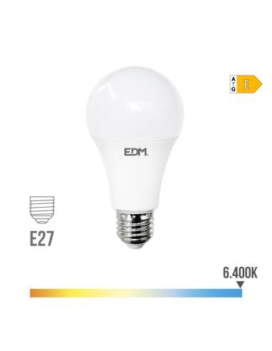 Lâmpada de led standard e27 24w 2700lm 6400k luz fria ø7x13,6cm edm